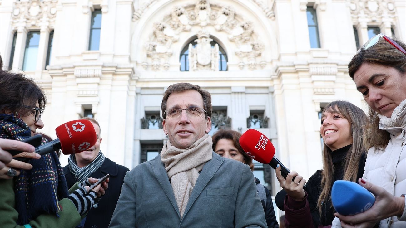 El alcalde de Madrid, José Luis Martínez-Almeida