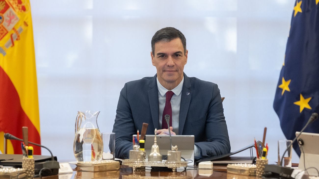 El presidente del Gobierno, Pedro Sánchez