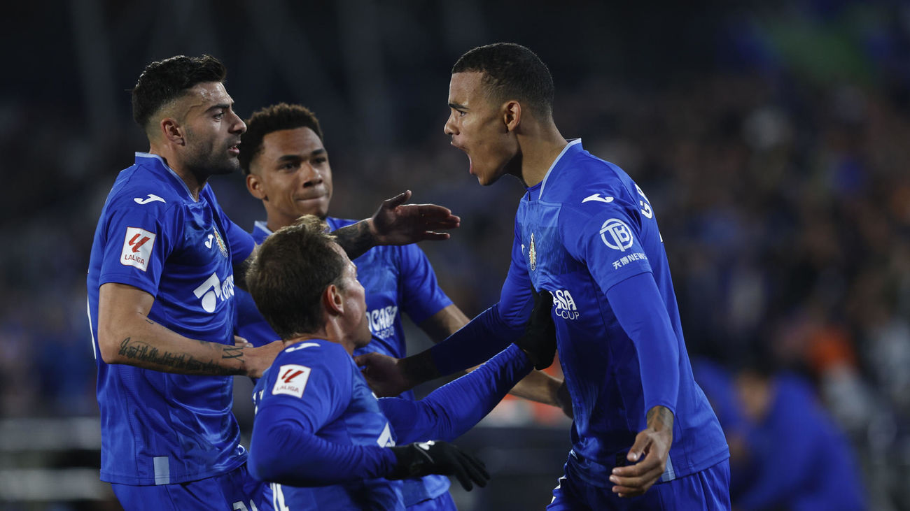 Greenwood relanza al Getafe ante el Almería