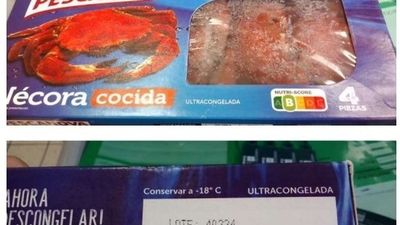 Pescanova retira el lote de nécoras investigado por la Agencia Alimentaria por posible salmonela