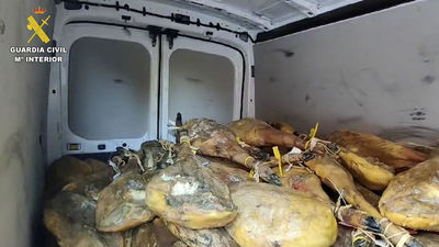 Dos detenidos en Getafe por robar 744 piezas de ibéricos  en Córdoba