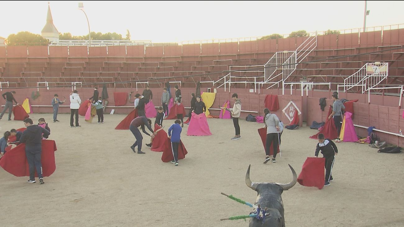 Los toreros del futuro se forman en Navas del Rey