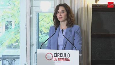 Ayuso critica a  Sánchez por poner "deberes" a Israel y recetar "clases de moralina"