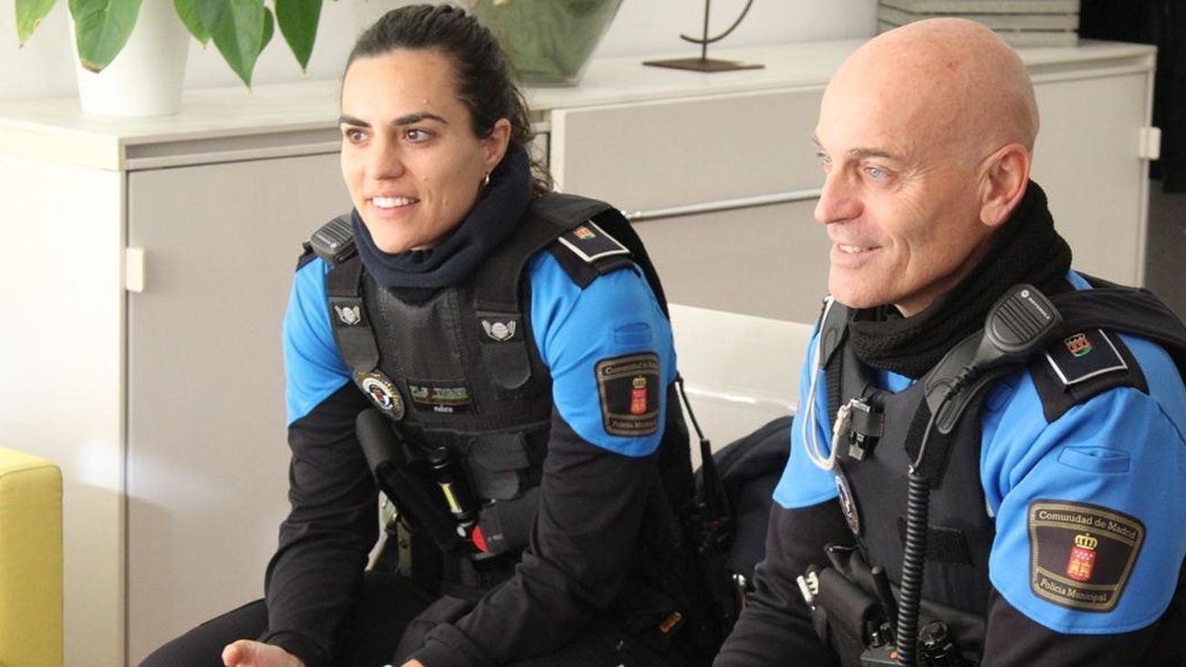 Los agentes de la Policía Municipal de Alcorcón que trajeron al mundo a Beltrán