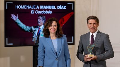 La Comunidad de Madrid rinde homenaje al torero Manuel Díaz 'El Cordobés'