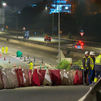 Corte total de la M-40 esta madrugada por las obras de acceso al Metropolitano
