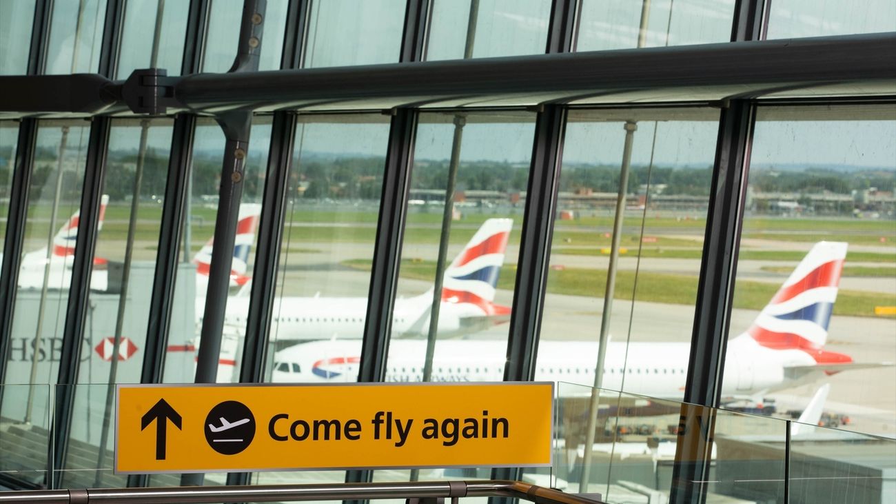 Aeropuerto de Heathrow, en Londres