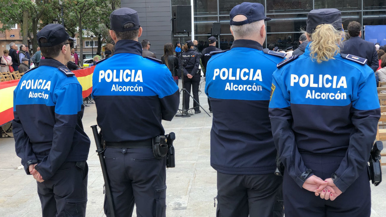 Agentes de la Policía Municipal de Alcorcón