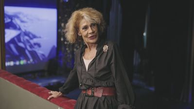 Rosa Valenty nos 'cuela' en el exclusivo palco de Lina Morgan en el Teatro La Latina