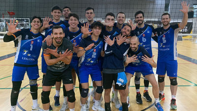 Voleibol Leganés, más líder de la Superliga 2 masculina