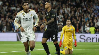 El Real Madrid se asegura la primera plaza del grupo al vencer por 4-2 al Nápoles