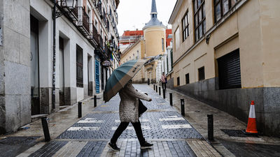 El tiempo en Madrid este lunes: lluvias y descenso notable de temperaturas