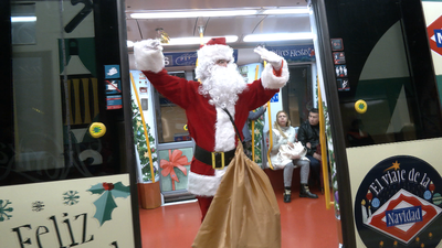 La Comunidad de Madrid extiende este año el Tren de la Navidad a MetroSur