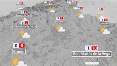 El tiempo en Madrid este domingo: heladas débiles y cielos despejados