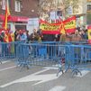 Un millar de personas se concentra frente a la sede del PSOE en Ferraz tras el acto del PP