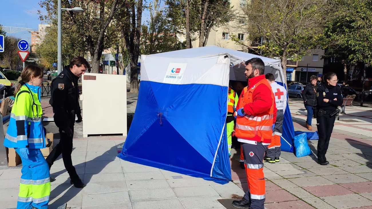 Sanitarios del Summa 112 consiguen revertir la parada cardíaca de un hombre de 76 años en Coslada
