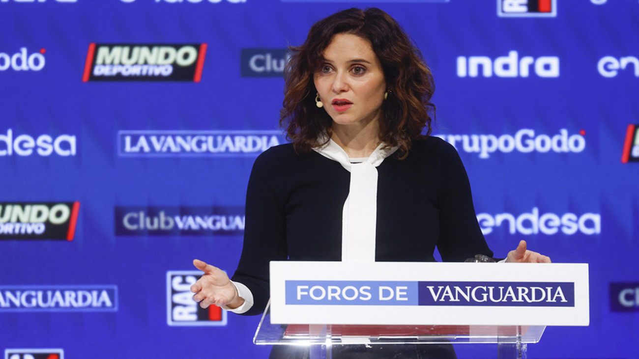 Ayuso dice que la llegada de la F1 a Madrid está avanzada, que sería en un circuito urbano