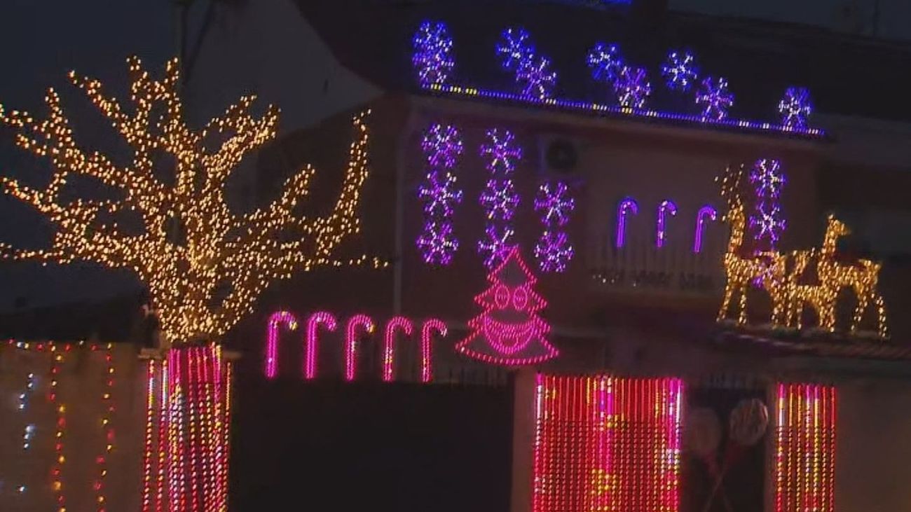 Las casas de cuento de Navidad de Rivas