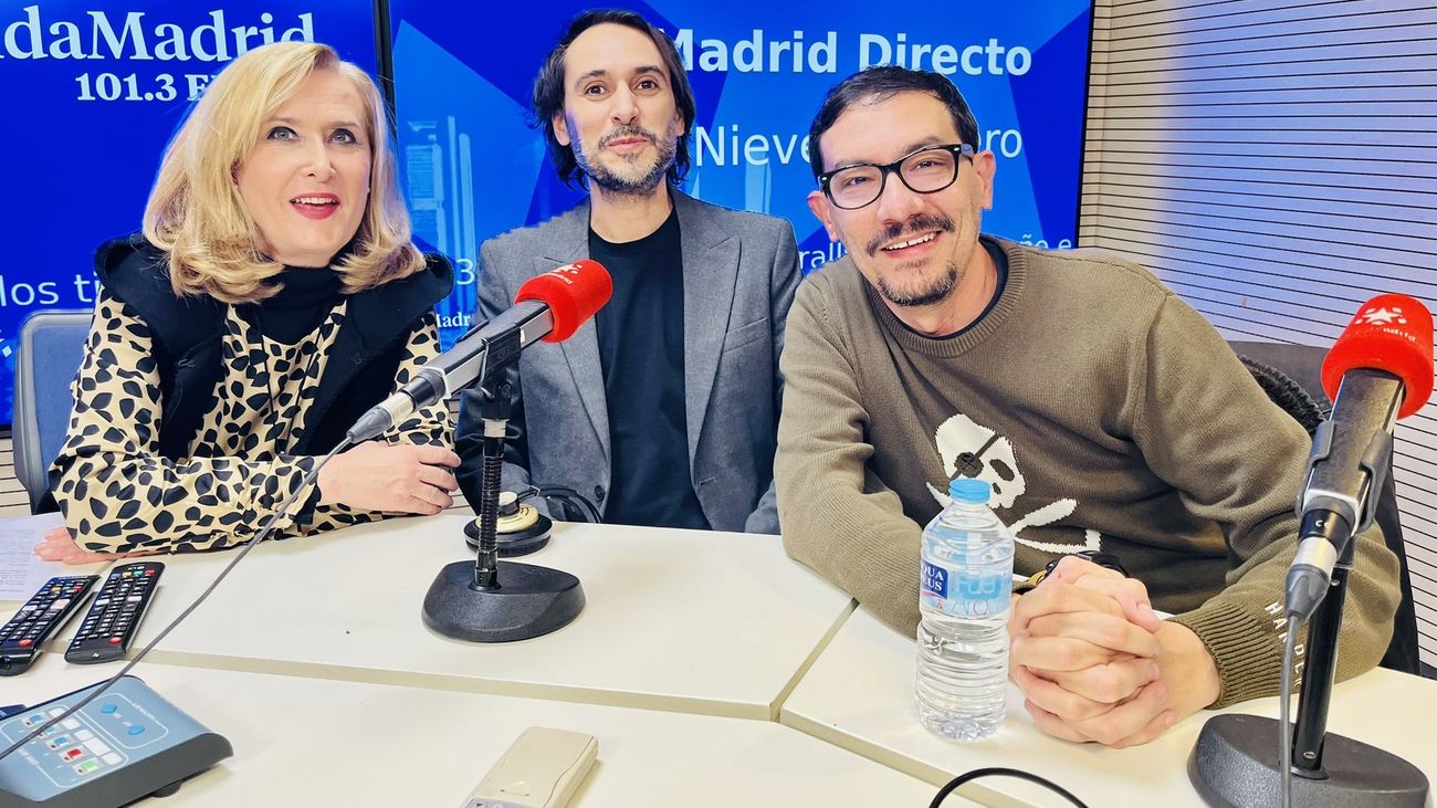 Nieves Herrero, Eulogio Romero y Alejandro Flórez