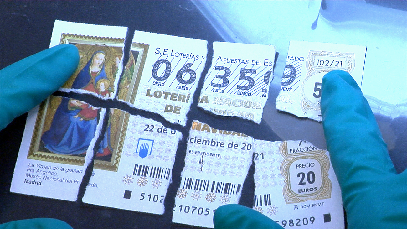 Esto es lo que debemos hacer si se rompe o deteriora un décimo de Lotería