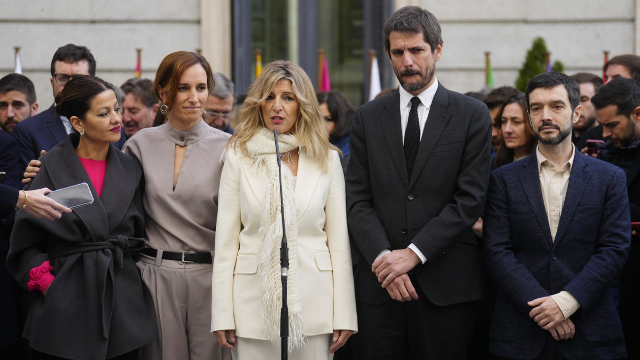 Yolanda Díaz critica a Podemos la ruptura con Sumar y Belarra defiende que no han tenido más remedio