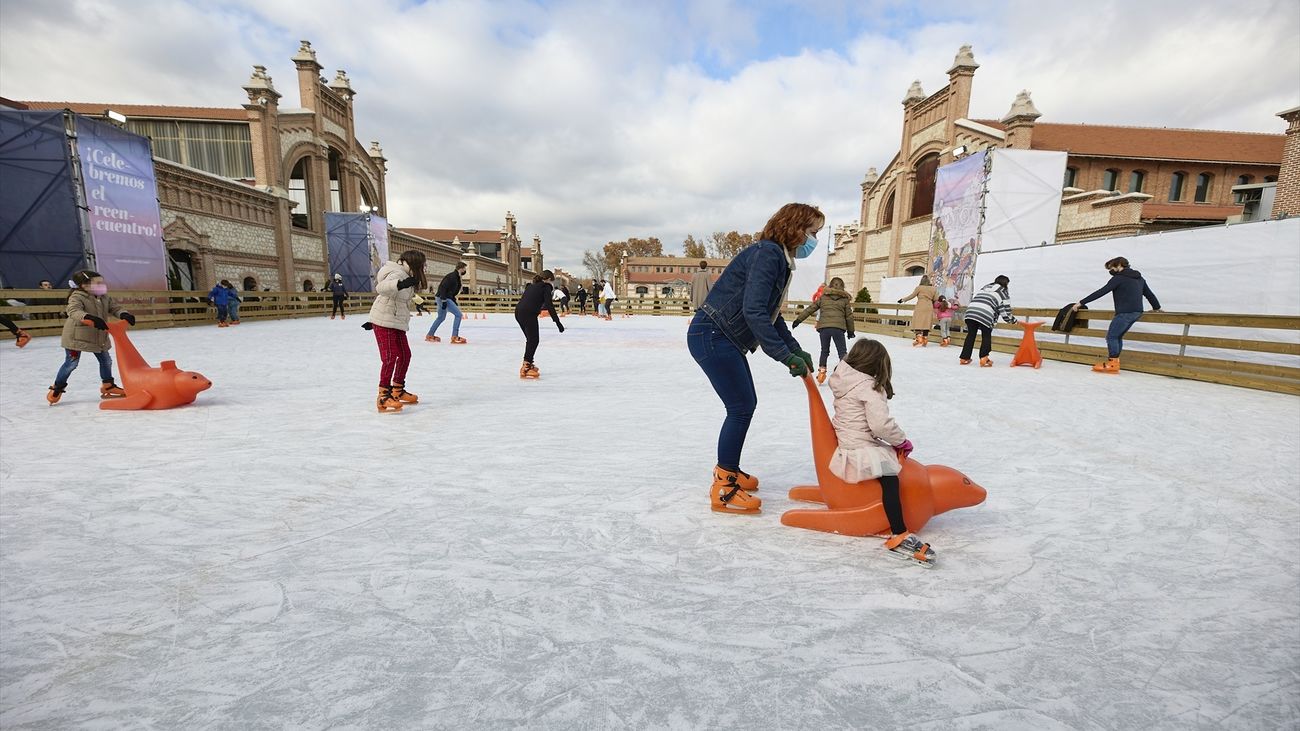Abre la pista de hielo de Matadero Madrid
