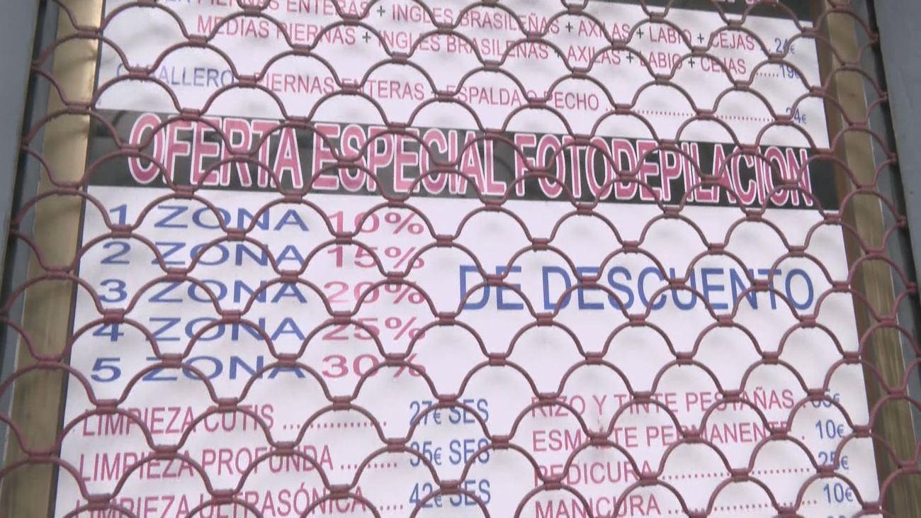 Hallan cosméticos hechos de placenta de oveja  o de productos cancerígenos en varias peluquerías de Usera