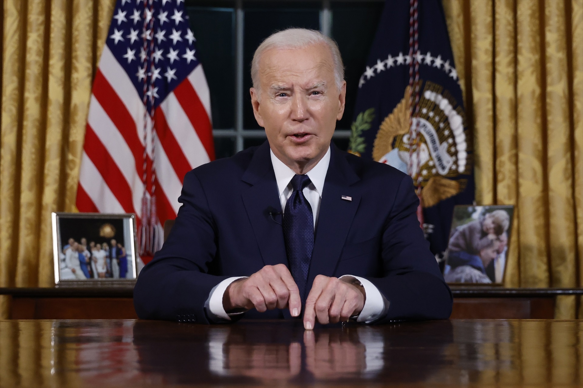 Biden sugiere que no buscaría su reelección si Trump no se hubiera presentado