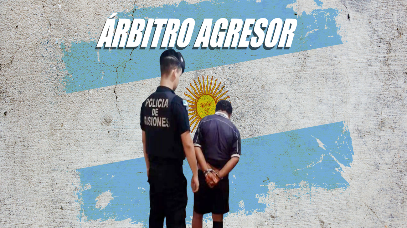 Un árbitro apuñala a un jugador en Argentina