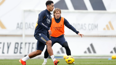 Modric ya trabaja con el grupo