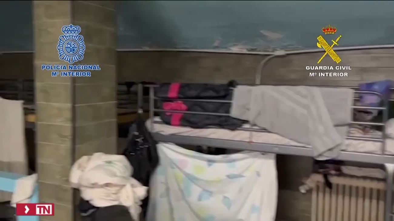 Liberadas 12 víctimas de explotación sexual que vivían hacinadas en un sótano en Madrid