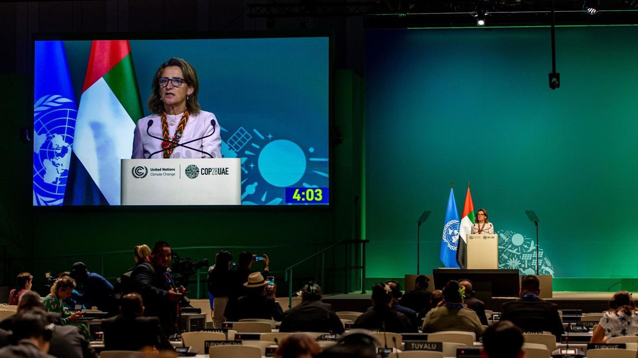 Teresa Ribera interviene en la COP28 de Dubai