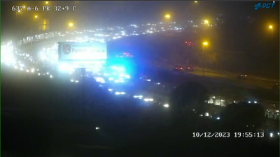 Retenciones de entrada a Madrid en el final del puente festivo