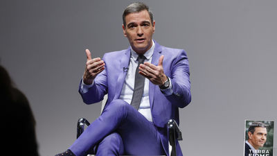 Pedro Sánchez defiende la Ley de Amnistía en la presentación de su libro, 'Tierra firme'
