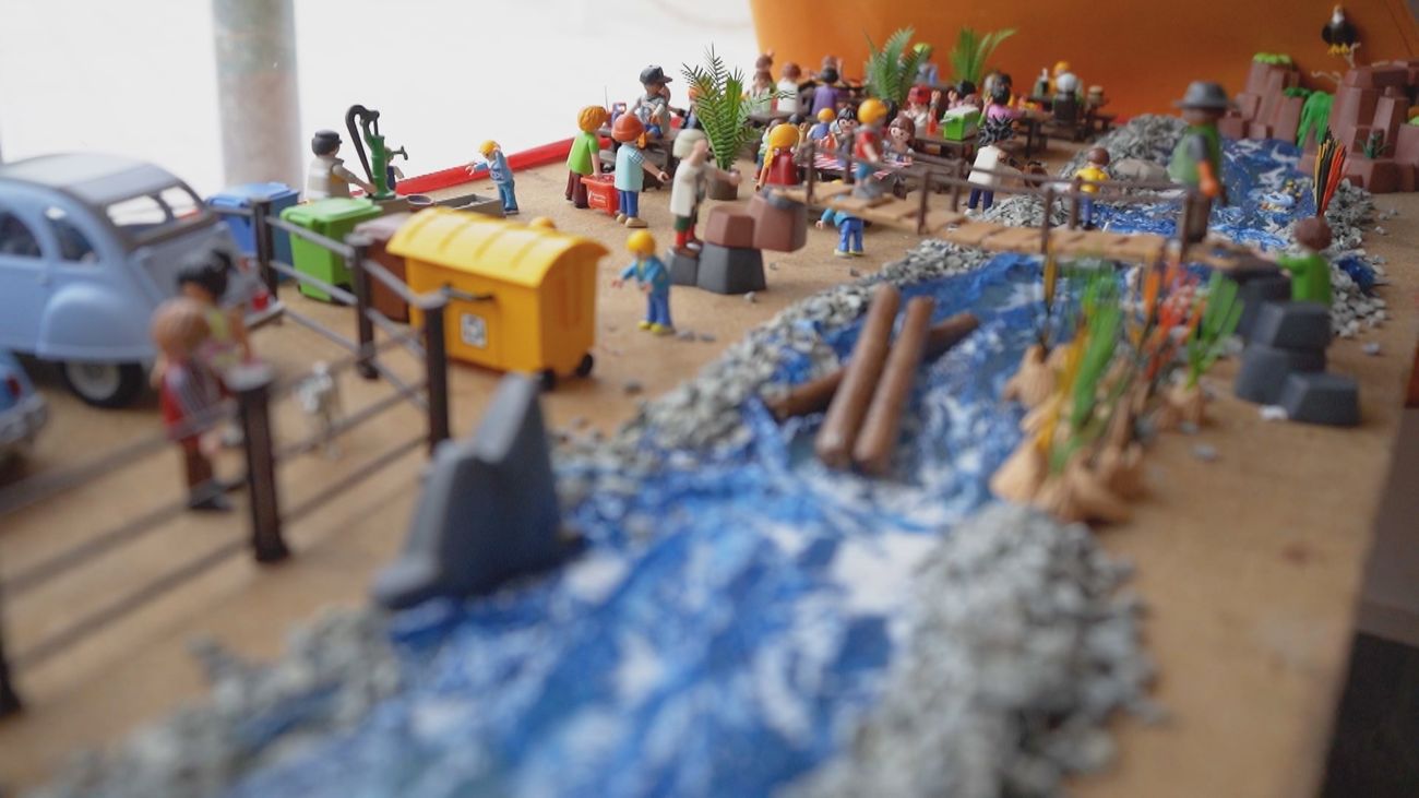 Así es el pueblo de Valdemaqueda hecho en Playmobil