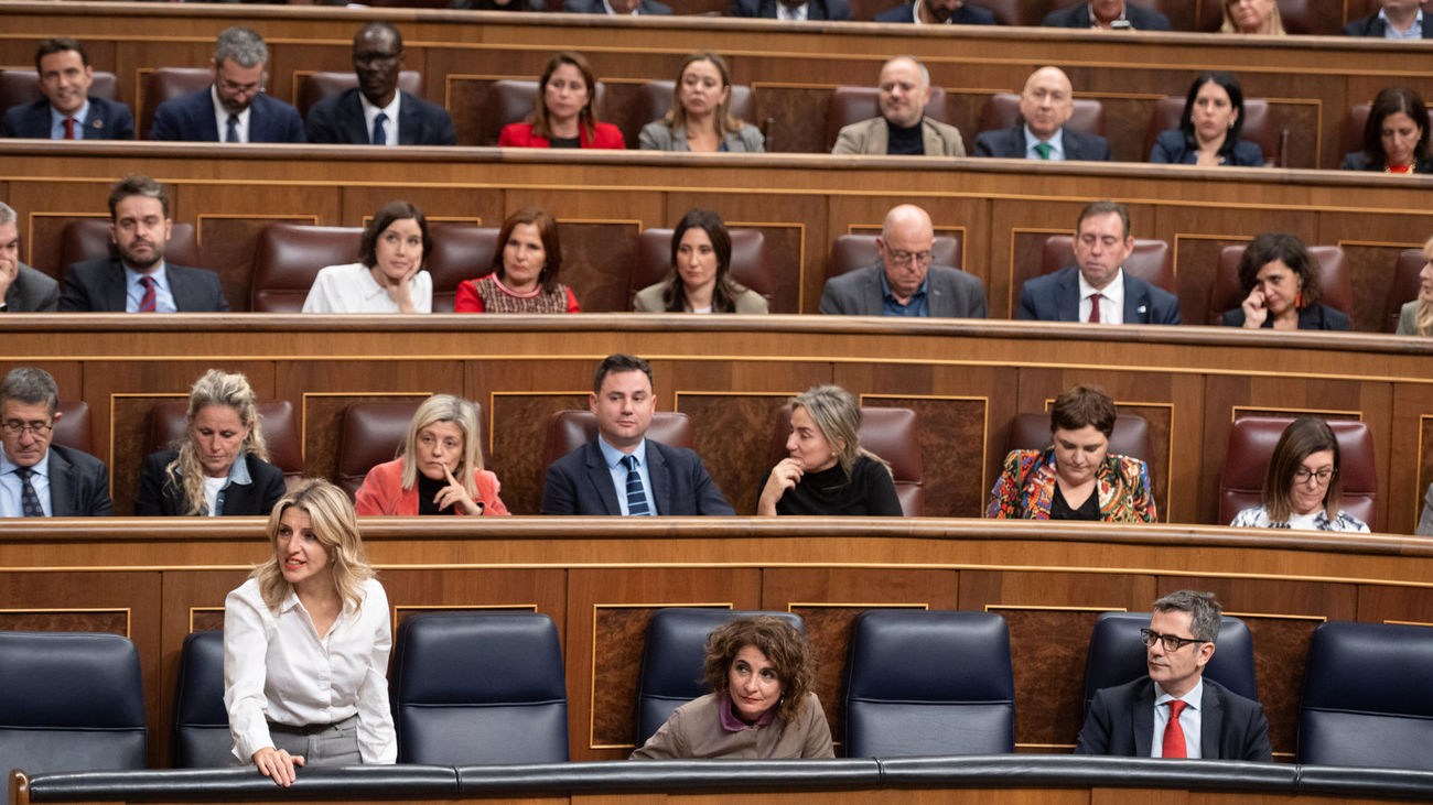 Votación de la proposición de ley de amnistía durante el pleno del Congreso de los Diputados
