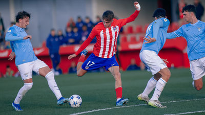 0-1. El Lazio relega al Atlético de Madrid juvenil al segundo puesto