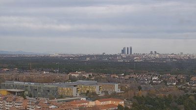 Miércoles con temperaturas que bajan en Madrid con algo de lluvia