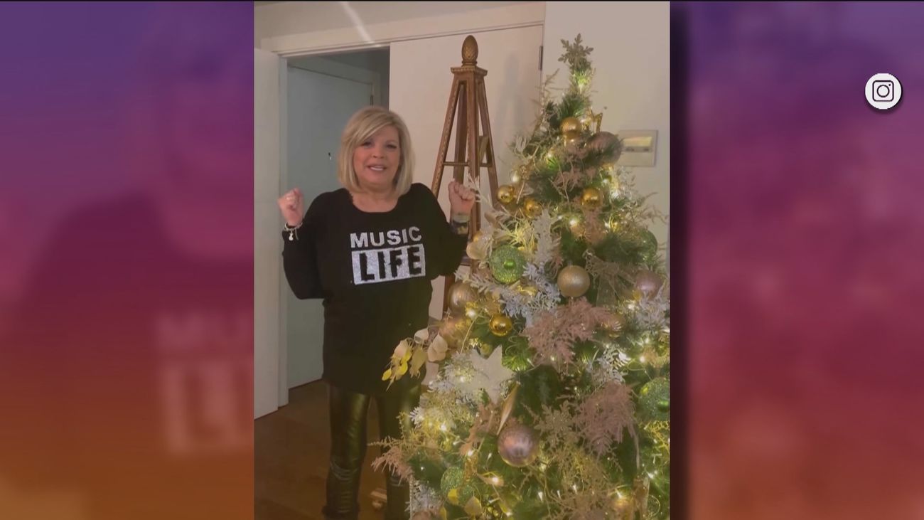 El homenaje navideño de Terelu Campos a su madre