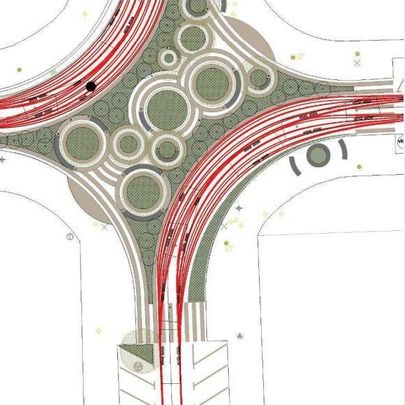 La primera 'no rotonda' de España, en Alicante / AYTO. ALICANTE