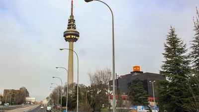 Controlado el incendio en las instalaciones de RTVE en Torrespaña