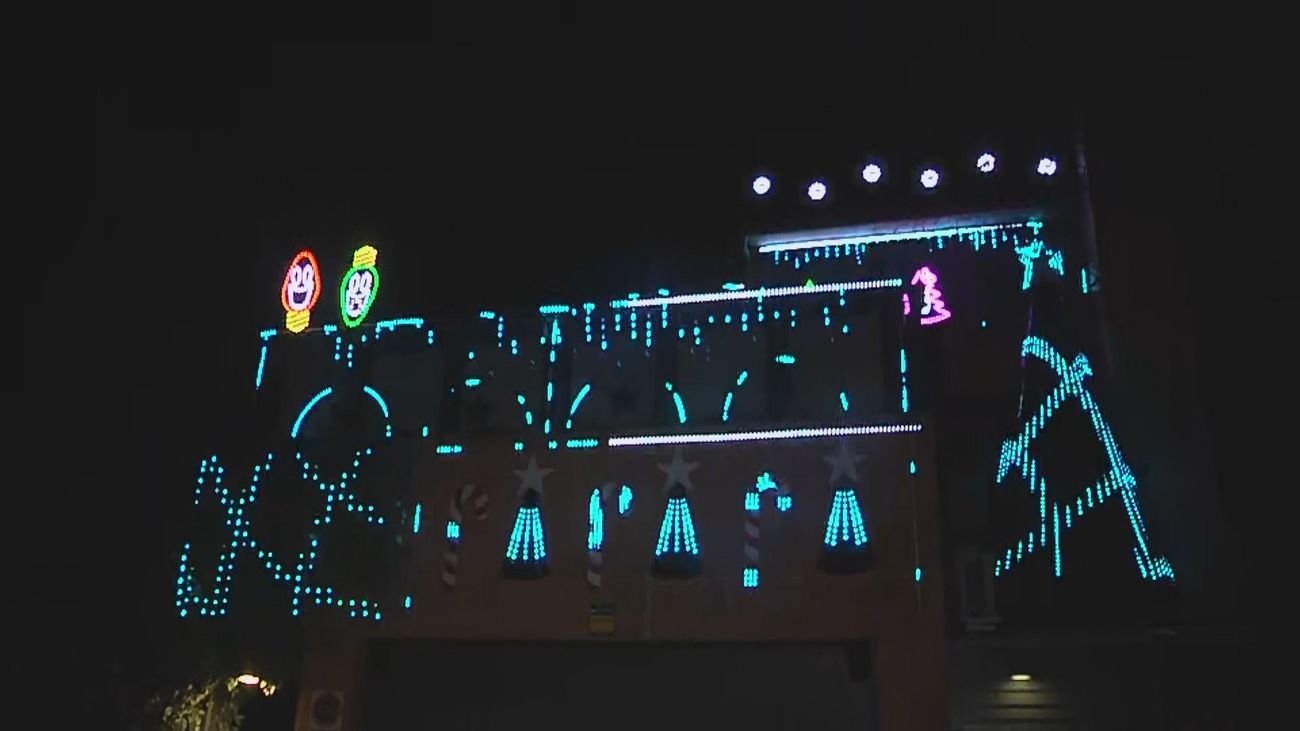 Así es la casa más navideña de Paracuellos del Jarama