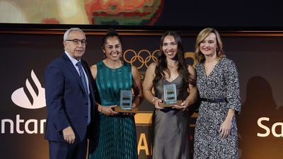 Los madrileños María Corbera y Fran Garrigós, premiados por el COE como los mejores deportistas de 2023