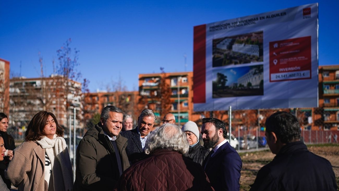 La Comunidad  de Madrid construirá 106 pisos de protección pública en Puente de Vallecas