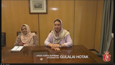 El CGPJ reconoce a las juezas de Afganistán, mujeres que tuvieron que huir cuando llegaron los talibanes