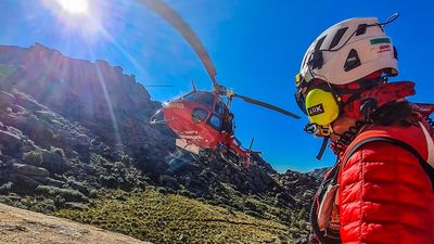 Rescatado un escalador accidentado en La Pedriza