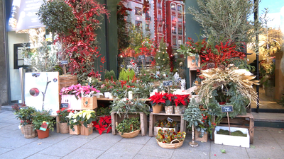 Vuelve el Mercado de las Flores de Navidad