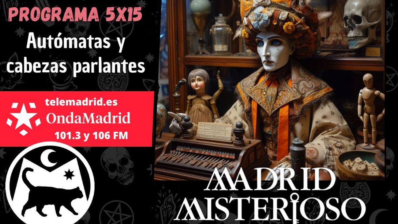 Madrid Misterioso: Autómatas y cabezas parlantes 17.12.2023