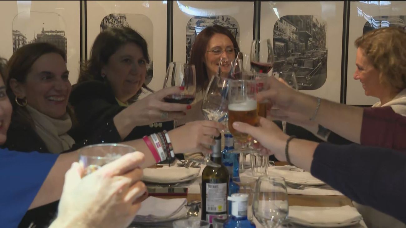 Lleno a rebosar en gran noche de las cenas de empresa