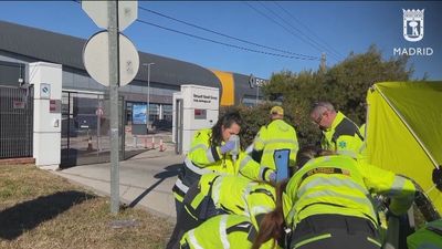 Herido grave un motorista de 59 años en la Avenida de Burgos